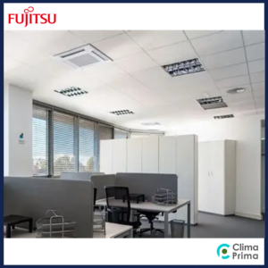 Alternative view of Fujitsu 360° Airflow cassette 90x90 airco set Eco Range 13,4kW  AUXG54KRLB / AOYG54KQTA 400V