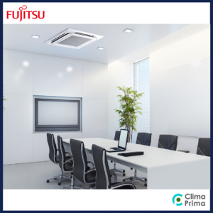 Alternative view of Fujitsu 360° Airflow cassette 90x90 airco set 13,4kW  AUXG54KRLB / AOYG54KRTA 400V