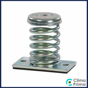 Trillingsdempers metalen veervoet 10-25kg M8 (4 stuks)