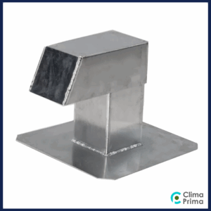 ALU AircoExit dakdoorvoer 120mm SINGLE