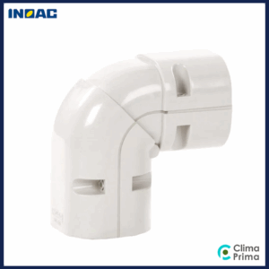 Verstelbare stijgende bocht 45 / 90° Inoac 75W (wit)