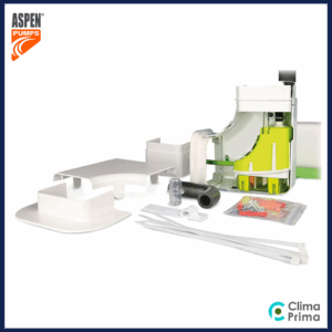 Aspen Silent+ Mini-Lime Condenspomp (in witte hoekgoot Inoac)