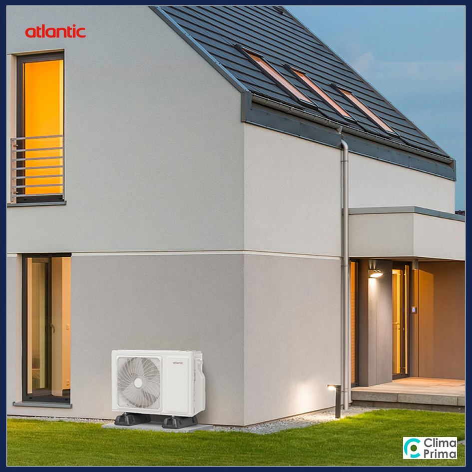 Atlantic Murao multi-3 buitendeel 7,0kW R32 wit - Afbeelding 2